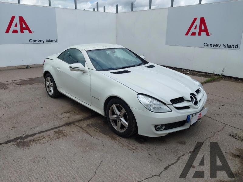 2010 MERCEDES SLK SLK200 KOMPRESSOR 1796cc SUPER PETROL AUTOMATIC 7 Speed 2 DOOR CONVERTIBLE