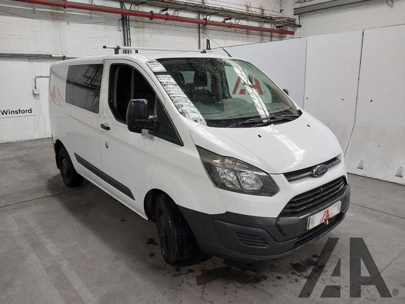 2014 FORD TRANSIT CUSTOM 290 LR P/V 2198cc TURBO DIESEL MANUAL 6 Speed PANEL VAN