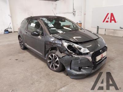 Image of 2016 DS 3 PURETECH ELEGANCE S/S 1199cc TURBO PETROL MANUAL 3 DOOR CONVERTIBLE