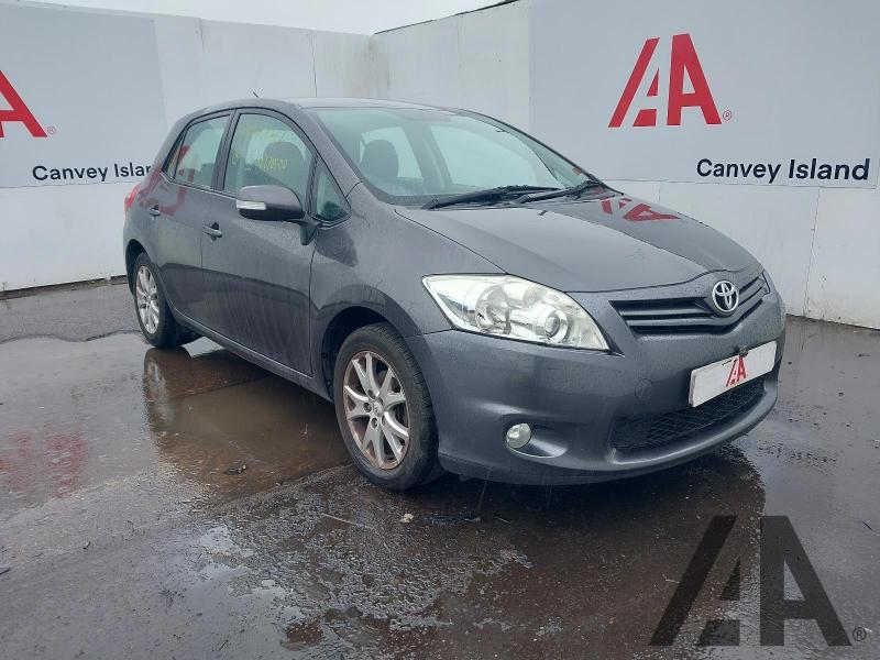 2012 TOYOTA AURIS VALVEMATIC COLOUR COLLECTION 1598cc PETROL MANUAL 6 Speed 5 DOOR HATCHBACK