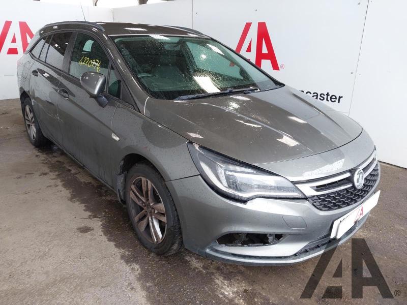 2018 VAUXHALL ASTRA 1598cc TURBO DIESEL MANUAL 6 Speed ESTATE