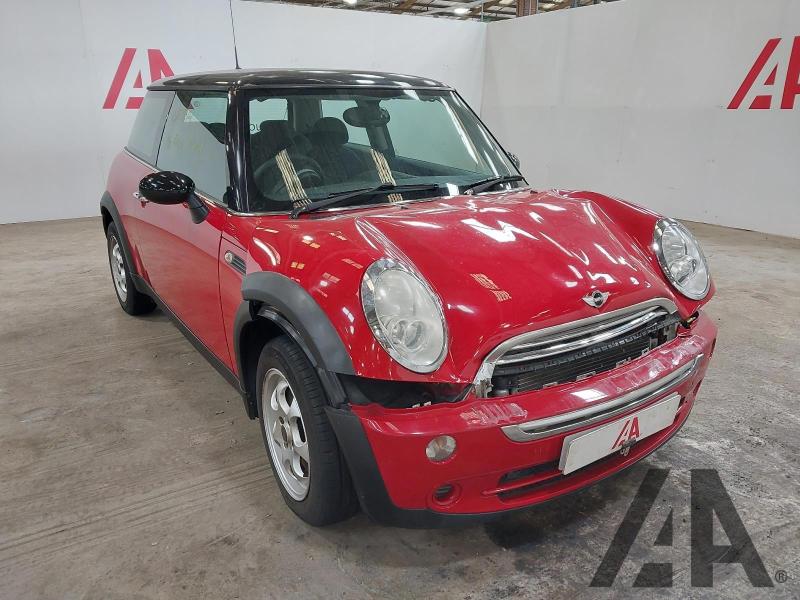 2004 MINI HATCH COOPER 1598cc PETROL CVT 1 Speed 3 DOOR HATCHBACK