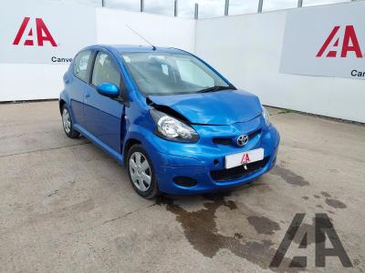Image of 2011 TOYOTA AYGO BLUE VVT-I 998cc PETROL SEMI AUTO 5 DOOR HATCHBACK