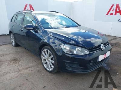 Image of 2014 VOLKSWAGEN GOLF SE TDI BLUEMOTION TECHNOLOGY 1598cc TURBO DIESEL MANUAL 5 Speed 5 DOOR ESTATE