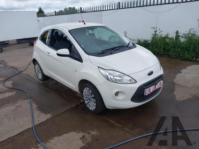 2014 FORD KA ZETEC 1242cc PETROL MANUAL 5 Speed 3 DOOR HATCHBACK