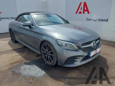 Image of 2018 MERCEDES C-CLASS C 200 AMG LINE PREMIUM 1497cc TURBO PETROL AUTOMATIC 2 DOOR CONVERTIBLE