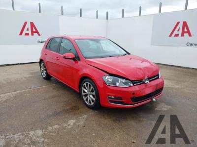 Image of 2014 VOLKSWAGEN GOLF GT TDI BLUEMOTION TECHNOLOGY D 1968cc TURBO DIESEL SEMI AUTO 6 Speed 5 DOOR HATCHBACK