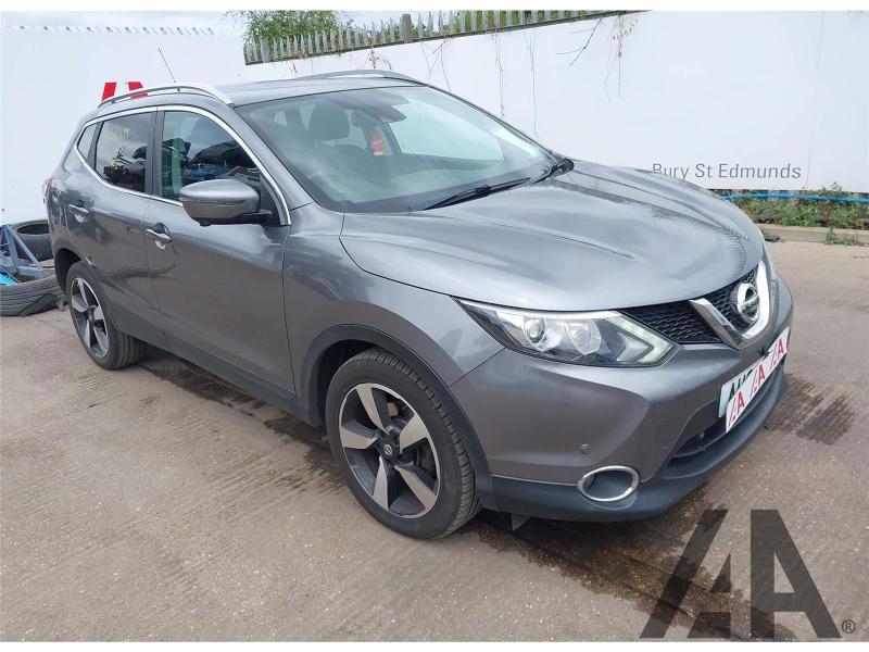 2015 NISSAN QASHQAI DCI N-TEC PLUS 1461cc TURBO DIESEL MANUAL 6 Speed 5 DOOR HATCHBACK