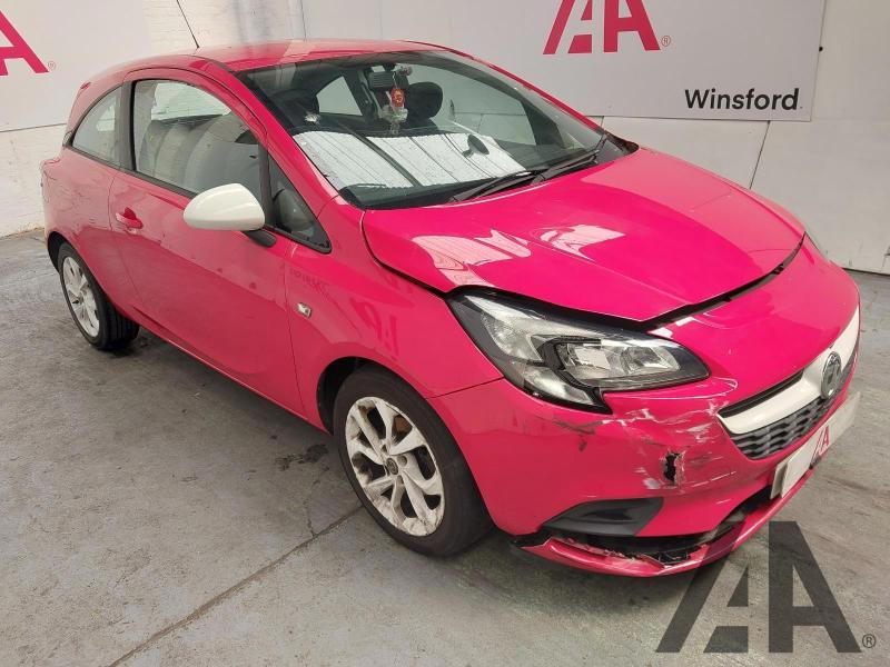 2016 VAUXHALL CORSA STING ECOFLEX 1398cc PETROL MANUAL 5 Speed 3 DOOR HATCHBACK