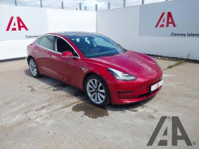 Image of 2019 TESLA MODEL 3 LONG RANGE DUAL MOTOR AWD ELECTRIC DIRECT DRIVE 4 DOOR HATCHBACK