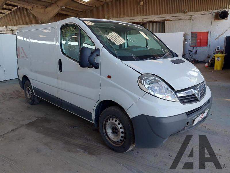 2011 VAUXHALL VIVARO 2700CDTI SWB SHR 1995cc TURBO DIESEL MANUAL 6 Speed PANEL VAN