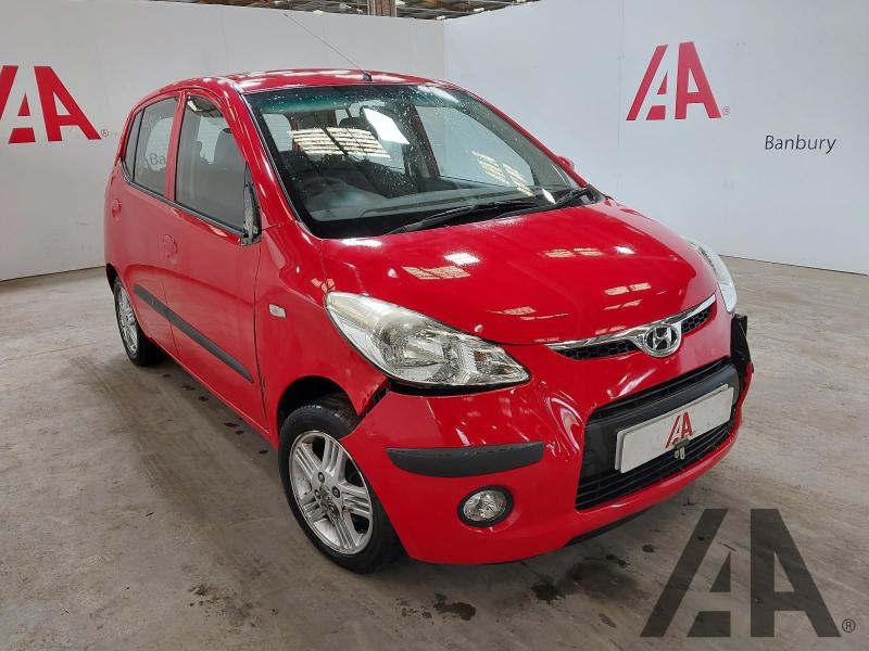 2010 HYUNDAI I10 COMFORT 1248cc PETROL MANUAL 5 Speed 5 DOOR HATCHBACK