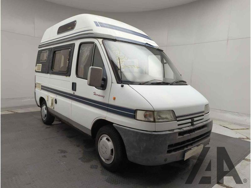 1997 PEUGEOT BOXER 270 S TD 1905cc TURBO DIESEL MANUAL 2 DOOR MOTORHOME 2 DOOR