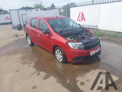 Image of 2018 DACIA SANDERO AMBIANCE SCE 998cc PETROL MANUAL 5 Speed 5 DOOR HATCHBACK