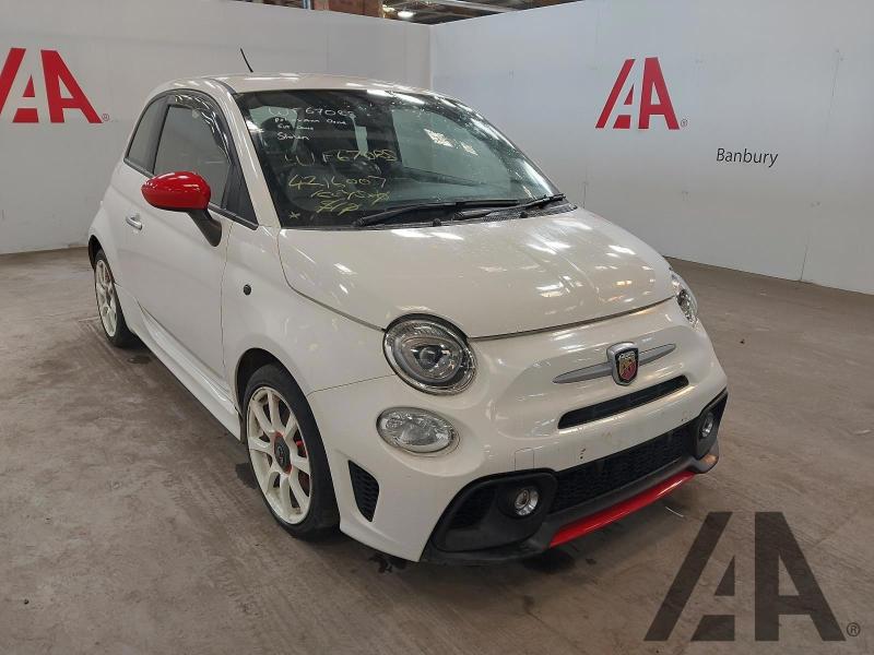 2017 ABARTH 595 1368cc TURBO PETROL MANUAL 3 DOOR HATCHBACK