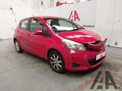 Image of 2012 TOYOTA YARIS VVT-I TR 1329cc PETROL MANUAL 6 Speed 5 DOOR HATCHBACK
