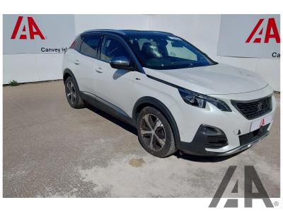 Image of 2018 PEUGEOT 3008 BLUEHDI S/S GT 1997cc TURBO DIESEL AUTOMATIC 8 Speed 5 DOOR HATCHBACK