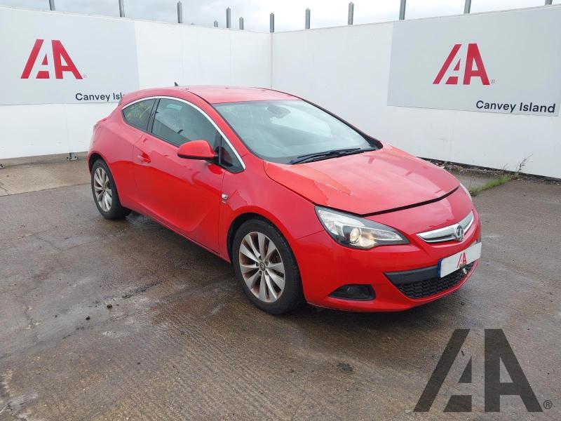 2013 VAUXHALL ASTRA GTC SRI CDTI S/S 1686cc TURBO DIESEL MANUAL 6 Speed 3 DOOR HATCHBACK