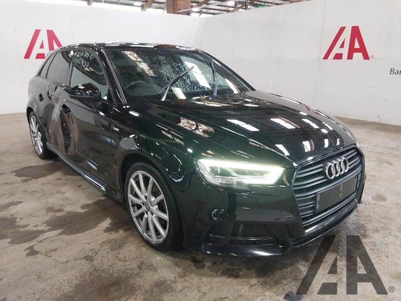 2018 AUDI A3 SPORTBACK TFSI S LINE BLACK ED 999cc TURBO PETROL MANUAL 6 Speed 5 DOOR HATCHBACK