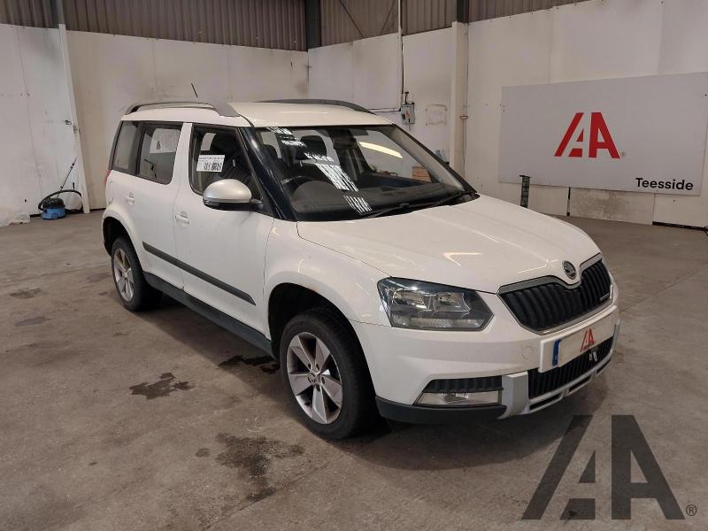2014 SKODA YETI OUTDOOR S GREENLINE II TDI CR 1598cc TURBO DIESEL MANUAL 5 DOOR HATCHBACK