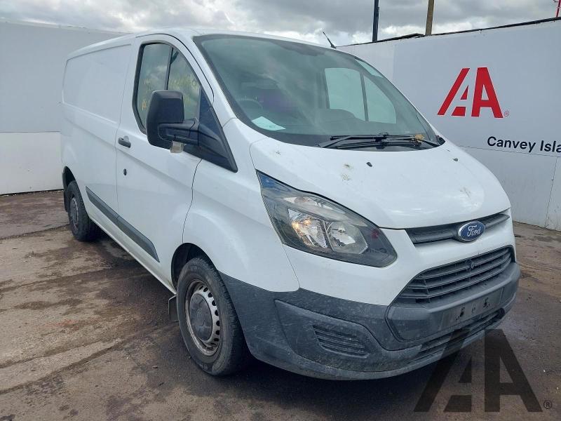 2016 FORD TRANSIT CUSTOM 270 LR P/V 2198cc TURBO DIESEL MANUAL 6 Speed PANEL VAN