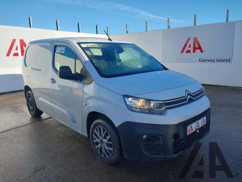 2023 CITROEN BERLINGO 650 DRIVER EDITION M BLUEHDI S 1499cc TURBO DIESEL MANUAL PANEL VAN