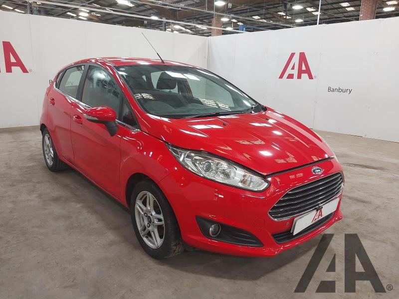 2014 FORD FIESTA ZETEC 1242cc PETROL MANUAL 5 Speed 5 DOOR HATCHBACK