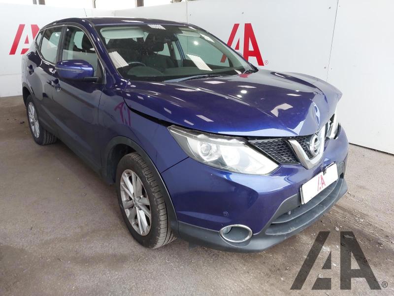 2016 NISSAN QASHQAI DCI ACENTA SMART VISION 1461cc TURBO DIESEL MANUAL 6 Speed 5 DOOR HATCHBACK
