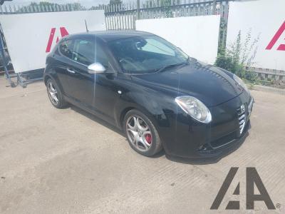 Image of 2014 ALFA ROMEO MITO TB MULTIAIR DISTINCTIVE TCT 1368cc TURBO PETROL SEMI AUTO 6 Speed 3 DOOR HATCHBACK
