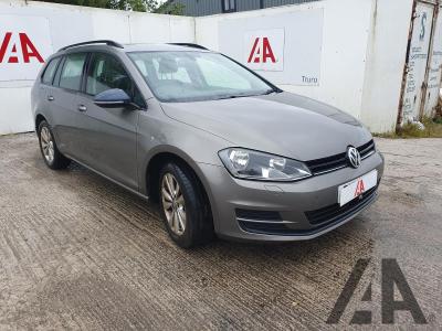 Image of 2016 VOLKSWAGEN GOLF SE TDI BLUEMOTION TECHNOLOGY D 1598cc TURBO DIESEL SEMI AUTO 7 Speed 5 DOOR ESTATE
