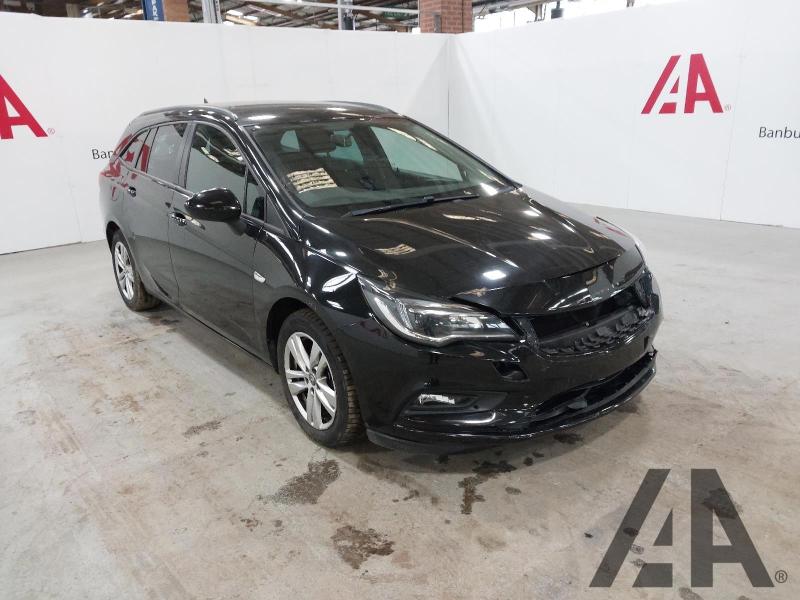 2018 VAUXHALL ASTRA TECH LINE NAV CDTI ECOTEC S/S 1598cc TURBO DIESEL MANUAL 6 Speed 5 DOOR ESTATE