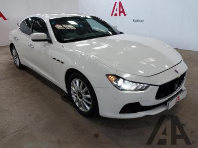 Image of 2015 MASERATI GHIBLI DV6 2987cc TURBO DIESEL AUTOMATIC 8 Speed 4 DOOR SALOON