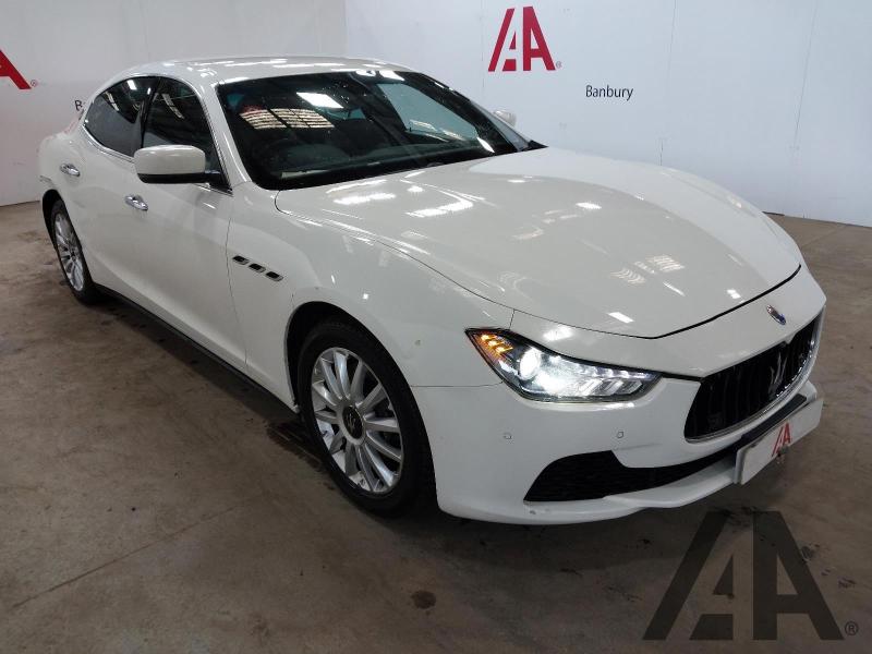 2015 MASERATI GHIBLI DV6 2987cc TURBO DIESEL AUTOMATIC 8 Speed 4 DOOR SALOON