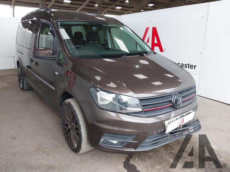 2016 VOLKSWAGEN CADDY MAXI C20 LIFE TDI 1968cc TURBO DIESEL SEMI AUTO 5 DOOR MPV