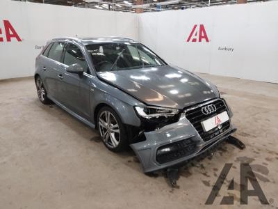Image of 2014 AUDI A3 TFSI S LINE 1395cc TURBO PETROL SEMI AUTO 7 Speed 5 DOOR HATCHBACK