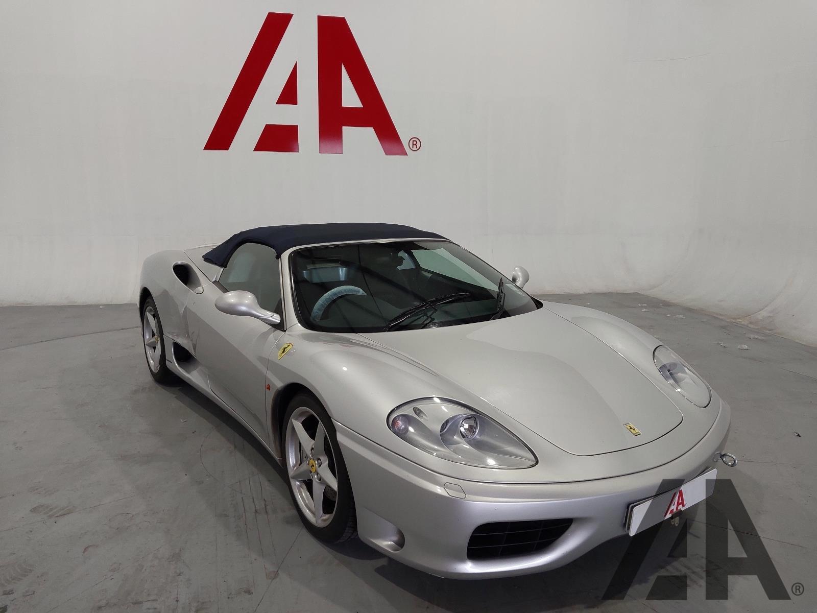 2002 FERRARI 360 3586cc PETROL MANUAL 2 DOOR CONVERTIBLE