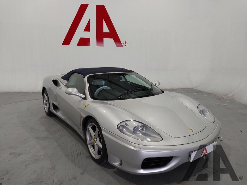 2002 FERRARI 360 3586cc PETROL MANUAL 2 DOOR CONVERTIBLE
