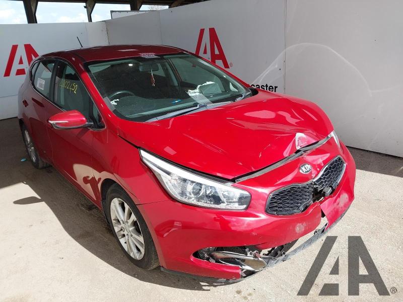 2012 KIA CEED 2 ECODYNAMICS CRDI 1582cc TURBO DIESEL MANUAL 6 Speed 5 DOOR HATCHBACK