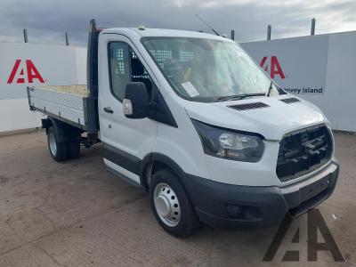 Image of 2017 FORD TRANSIT 350 L2 C/C DRW 1996cc TURBO DIESEL MANUAL 6 Speed CHASSIS CAB