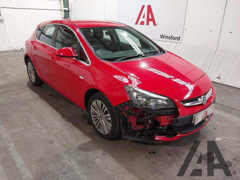 2015 VAUXHALL ASTRA EXCITE 1398cc PETROL MANUAL 5 Speed 5 DOOR HATCHBACK