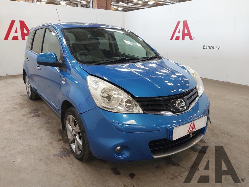 2011 NISSAN NOTE N-TEC 1386cc PETROL MANUAL 5 Speed 5 DOOR MPV
