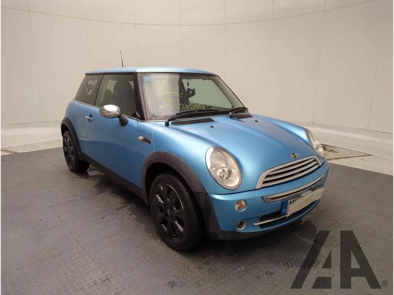 2004 MINI HATCH ONE 1598cc PETROL MANUAL 5 Speed 3 DOOR HATCHBACK