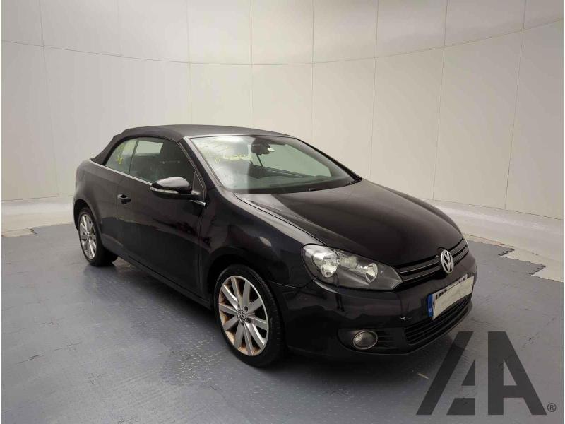 2011 VOLKSWAGEN GOLF SE TDI BLUEMOTION TECHNOLOGY 1598cc TURBO DIESEL MANUAL 5 Speed 2 DOOR CONVERTIBLE