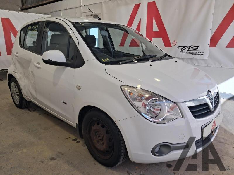 2010 VAUXHALL AGILA CLUB 1242cc PETROL AUTOMATIC 4 Speed 5 DOOR HATCHBACK