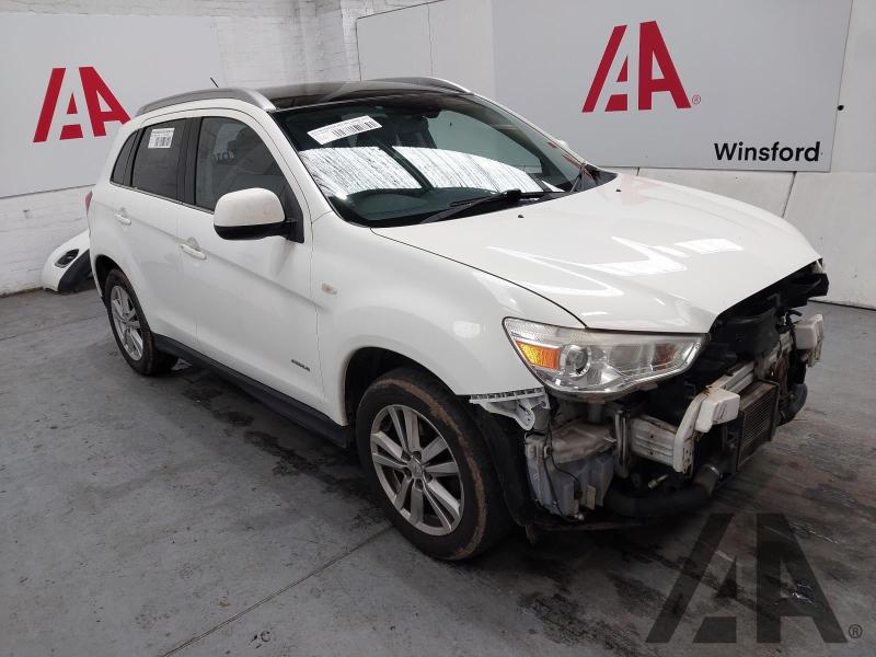2013 MITSUBISHI ASX DI-D 4 2268cc TURBO DIESEL AUTOMATIC 6 Speed 5 DOOR HATCHBACK