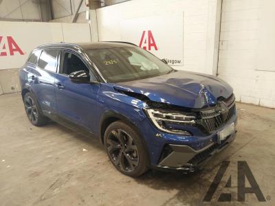 2024 RENAULT AUSTRAL TECHNO ESPRIT ALPINE E-TECH 1199cc PETROL/ELECTRIC AUTOMATIC 5 DOOR HATCHBACK
