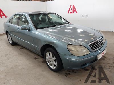 Image of 2001 MERCEDES S-CLASS S280 2799cc PETROL AUTOMATIC 4 DOOR SALOON