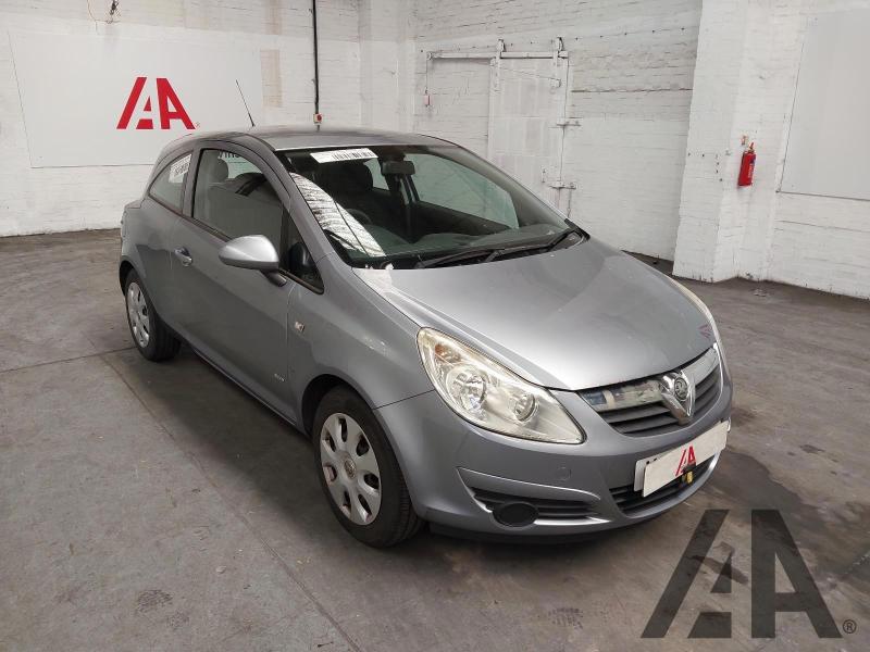 2009 VAUXHALL CORSA CLUB 16V 1229cc PETROL MANUAL 5 Speed 3 DOOR HATCHBACK