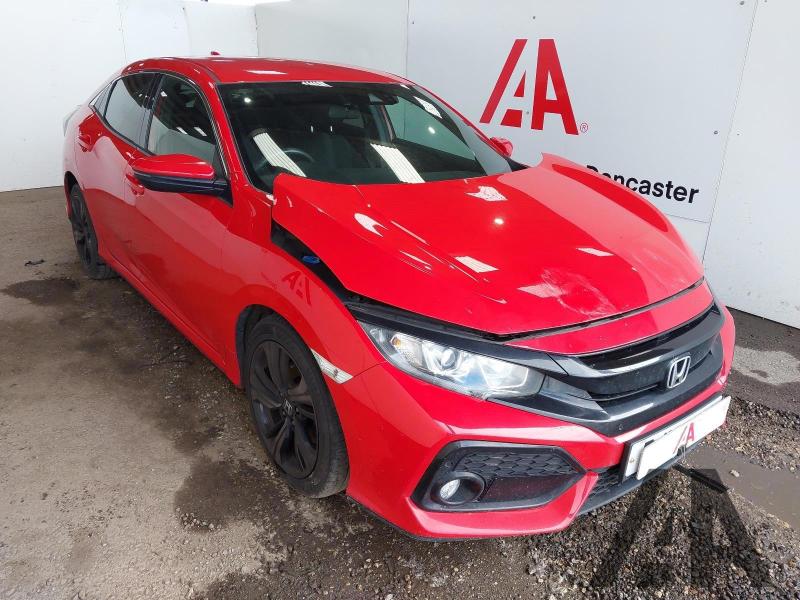 2018 HONDA CIVIC I-DTEC SR 1597cc TURBO DIESEL MANUAL 5 DOOR HATCHBACK
