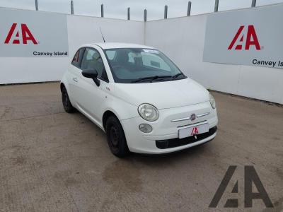 Image of 2010 FIAT 500 POP 1242cc PETROL MANUAL 3 DOOR HATCHBACK
